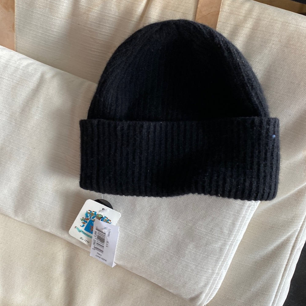 100 percent cashmere beanie hat